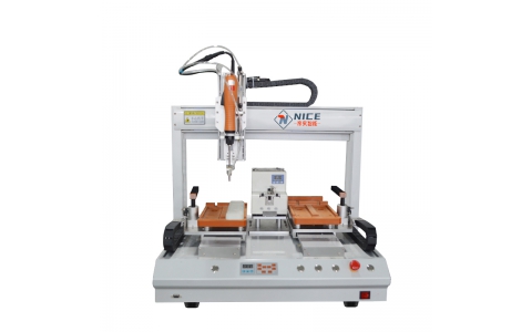 全自动锁螺丝机吹气式双Y平台